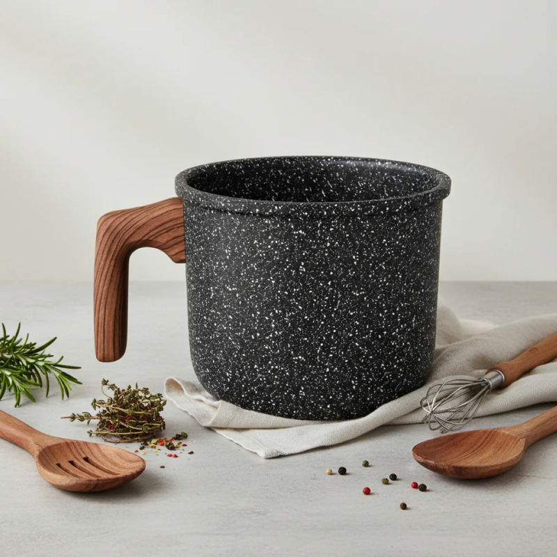 Jogo De Panelas Antiaderente Cerâmica Premium Promoção - 5 PEÇAS