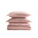 Jogo de Cama 100% Fibra de Bambu | cor ROSÉ